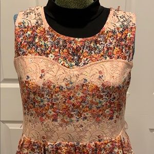 🌸 Knitworks Girls Lace Overlay Dress | Size 18.5 | Perfect for Summer!